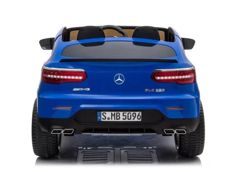Elektromos kisautó Mercedes GLC 63S QLS MP4 kékre fényezve