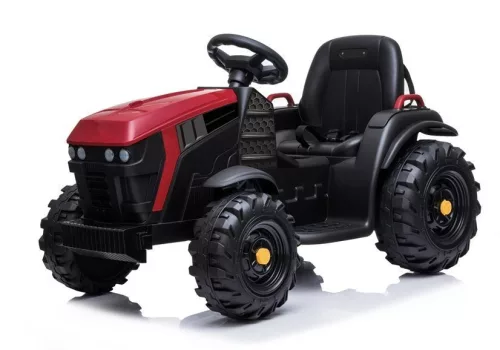 Elektromos Ride On traktor utánfutóval BDM0925 piros