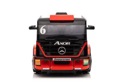 Akkumulátoros autó Mercedes XMX622B piros LCD