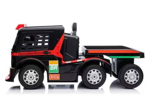 Akkumulátoros autó Mercedes XMX622B piros LCD