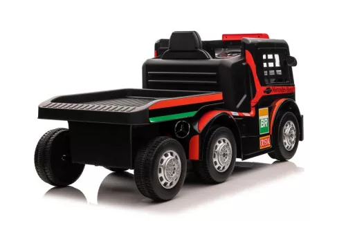 Akkumulátoros autó Mercedes XMX622B piros LCD