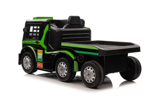 Akkumulátoros autó Mercedes XMX622B zöld LCD