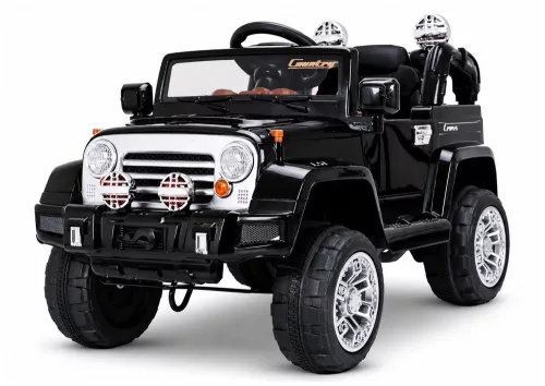 Elektromos kisautó - Jeep JJ245 fekete