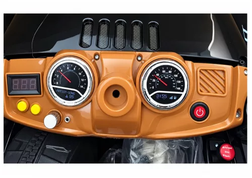 Elektromos kisautó - Jeep JJ245 fekete