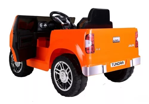 Elektromos kisautó Toyota Tundra narancssárga fényezéssel