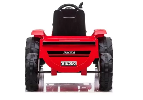 Elektromos ráülős traktor CH9959 piros