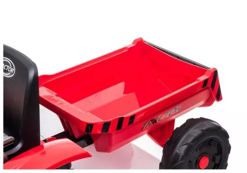 Elektromos ráülős traktor CH9959 piros