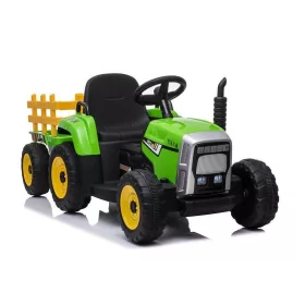 XMX611 Elektromos Ride-On traktor zöld