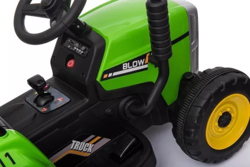XMX611 Elektromos Ride-On traktor zöld
