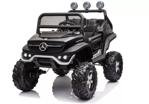 Elektromos kisautó Mercedes Unimog S fekete