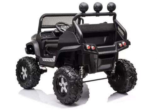 Elektromos kisautó Mercedes Unimog S fekete