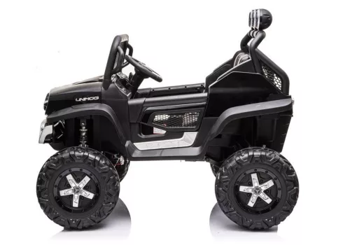 Elektromos kisautó Mercedes Unimog S fekete