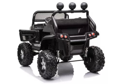 Elektromos kisautó Mercedes Unimog S fekete