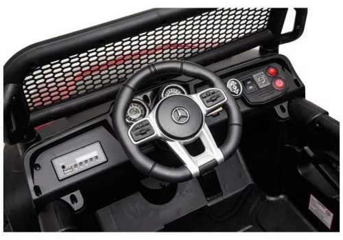 Elektromos kisautó Mercedes Unimog S fekete