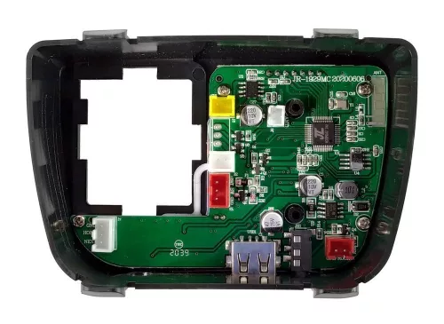 Zenei panel az XMX618-on futó elektromos utazáshoz