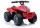 TR1805 Elektromos Ride-On Quad piros