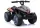 TR1805 Elektromos Ride-On Quad Fekete