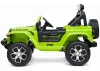 Elektromos Jeep Rubicon 4x4 zöld