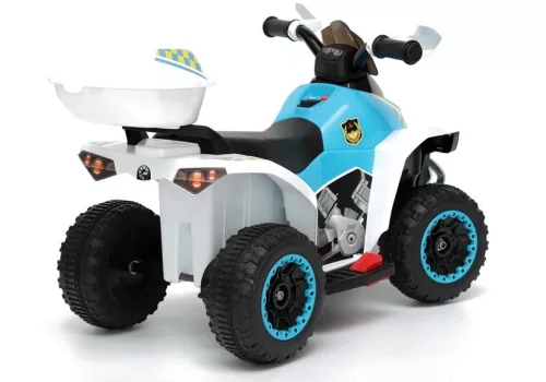 Elektromos rendőrautós quad GTS1188-A fehér