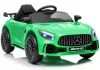Elektromos kisautó Mercedes AMG GT R zöld