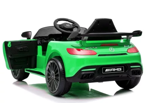 Elektromos kisautó Mercedes AMG GT R zöld
