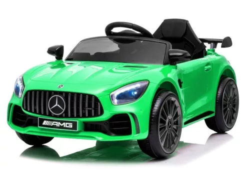 Elektromos kisautó Mercedes AMG GT R zöld