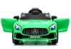 Elektromos kisautó Mercedes AMG GT R zöld