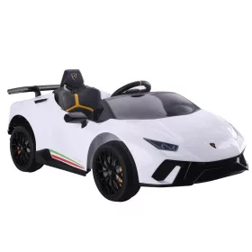 Elektromos autó Lamborghini Huracan fehér