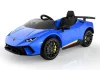 Elektromos autó Lamborghini Huracan kék