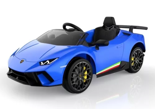 Elektromos autó Lamborghini Huracan kék