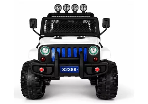 Ride on Car S2388 Jeep Fehér 4x45W