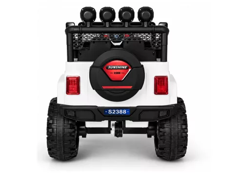 Ride on Car S2388 Jeep Fehér 4x45W