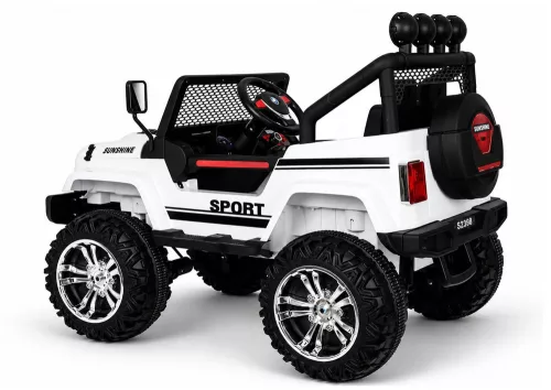 Ride on Car S2388 Jeep Fehér 4x45W