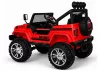 Elektromos Ride On S2388 Jeep piros 4x45W