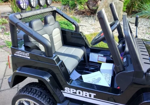 Ride on Car S2388 Jeep fekete 4x45W