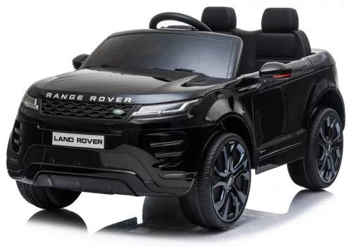 Range Rover Evoque elektromos kisautó, fekete fényezéssel