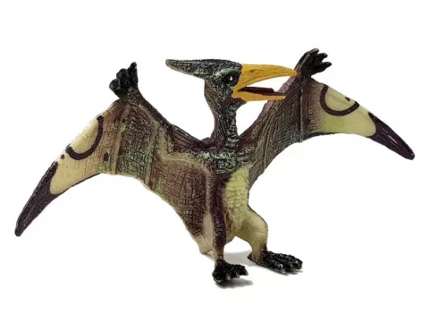 Stegosaurus, Pteranodon dinoszaurusz figurák halmaza