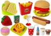 Gyorséttermi hamburgerkészlet