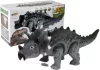 Dinoszaurusz elemes Triceratops szürke