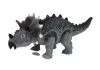 Dinoszaurusz elemes Triceratops szürke