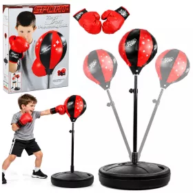 Nagy Gyerek Boxer Szett + Kesztyű Körte Állvány