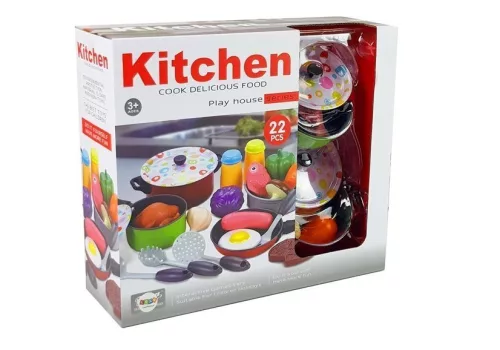 Konyhai edénykészlet Cook 22 darabos