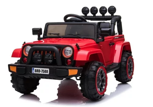 BRD-7588 Piros - Elektromos kisautó