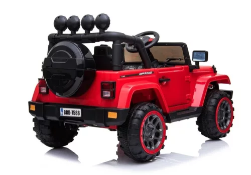 BRD-7588 Piros - Elektromos kisautó