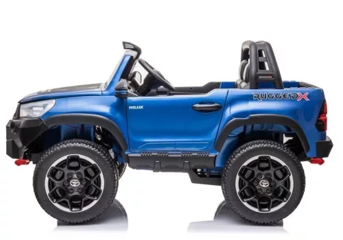 Elektromos kisautó Toyota Hilux kékre festve