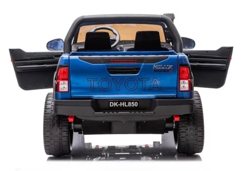 Elektromos kisautó Toyota Hilux kékre festve