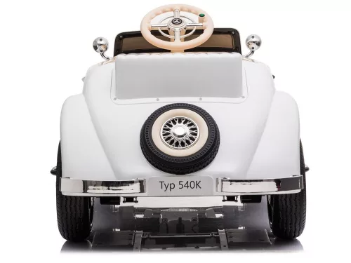 Elektromos kisautó Mercedes 540K fehér