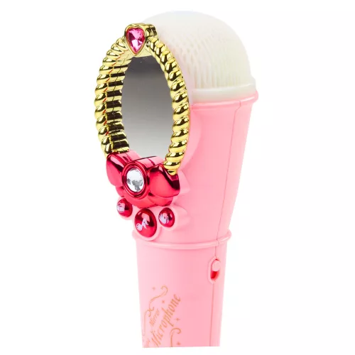Varázstükör mikrofonnal, USB-vel, MP3-val, lámpákkal és rózsaszín hangokkal