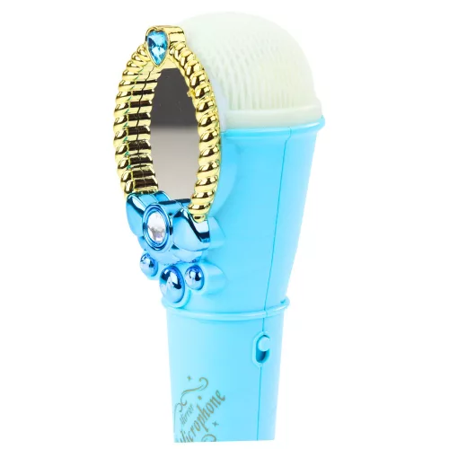 Varázstükör mikrofonnal, USB-vel, MP3-val, kéken világít