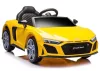 Elektromos kisautó Audi R8 Lift A300 sárga